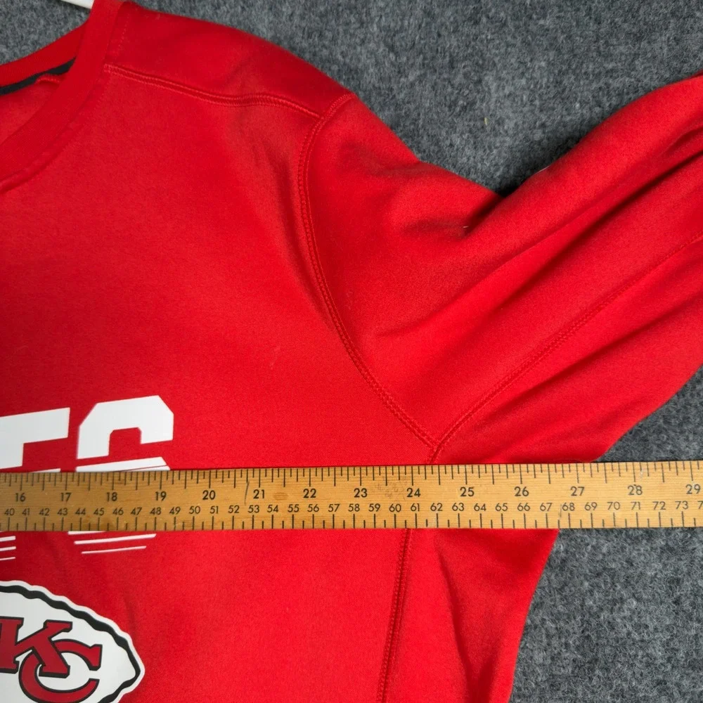 Nike Kansas City Chiefs NFL Onfield Crewneck Sweatshirt Mens XLT Team Issued
